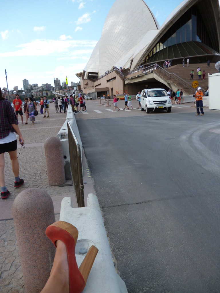 Clearly not made for walking